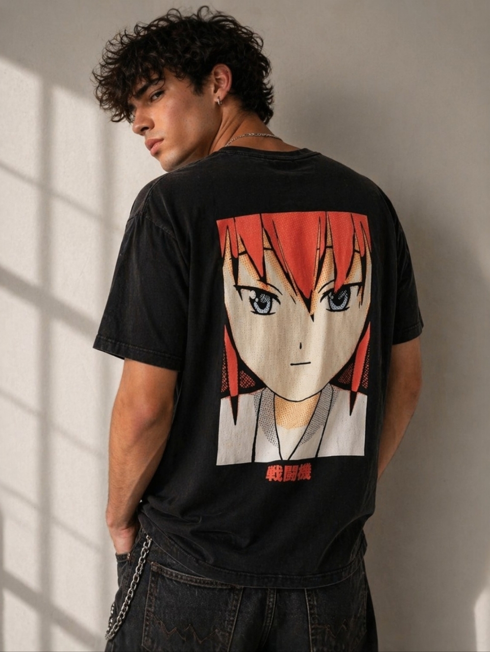 Rebels And Nomads Black Graphic Tshirt Size Medium